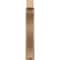 Ekena Millwork 5 1/2-in W x 24-in D x 32-in H Funston Block Rough Cedar Woodgrain TimberThane Outlooker, Primed Tan OUTUR055X24X32FST44RCPR - alternate 4